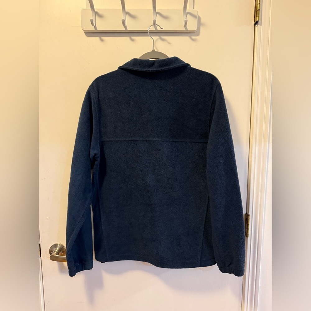 Columbia Men's Blue Full-Zip Fleece Jacket, Size M - Picture 6 of 8